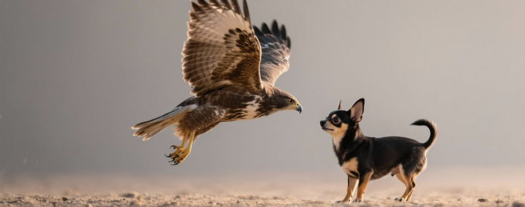 Dog Hawk Protection Will a hawk attack a small dog ? Safety Tips & Amorina Pet Bags