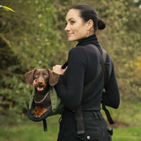 Thumbnail for Dachshund backpack carrier