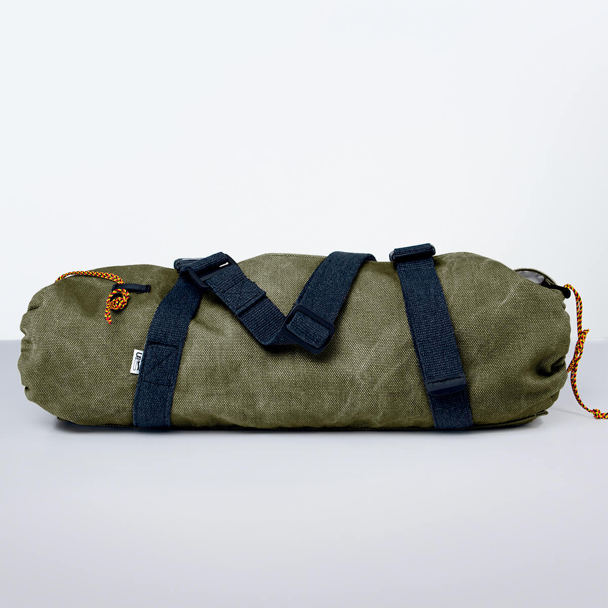 Canvas dachshund shoulder bag