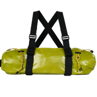 Thumbnail for dachshund backpack green leather