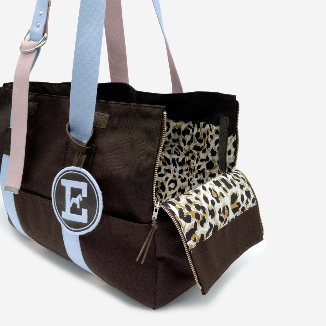 designer Italian dog carrier handbag
