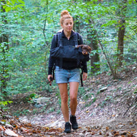 Thumbnail for Ergonomic dog hiking backpack specially designed for dachshunds
