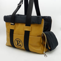 Thumbnail for full-grain leather dog carrier bag