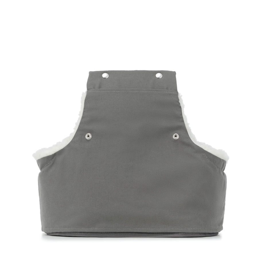 Fur Lining dog carrier bag 