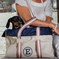 Thumbnail for Pet Carrier Purse <br> Canvas Navy