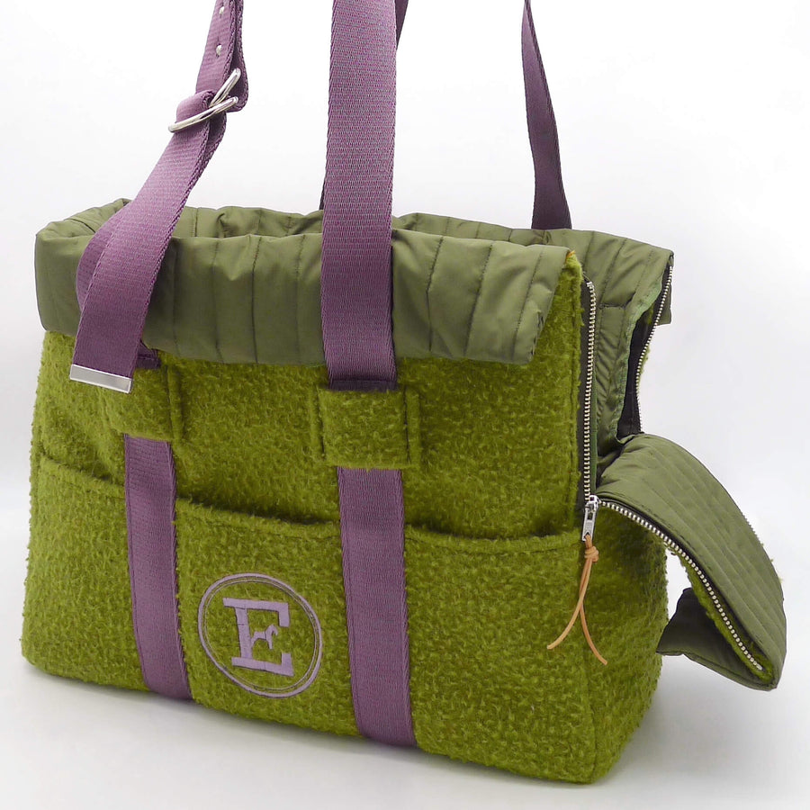Handmade Casentino Wool Pet Bag