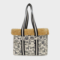 Thumbnail for italian designer dog carrier for small dogs
