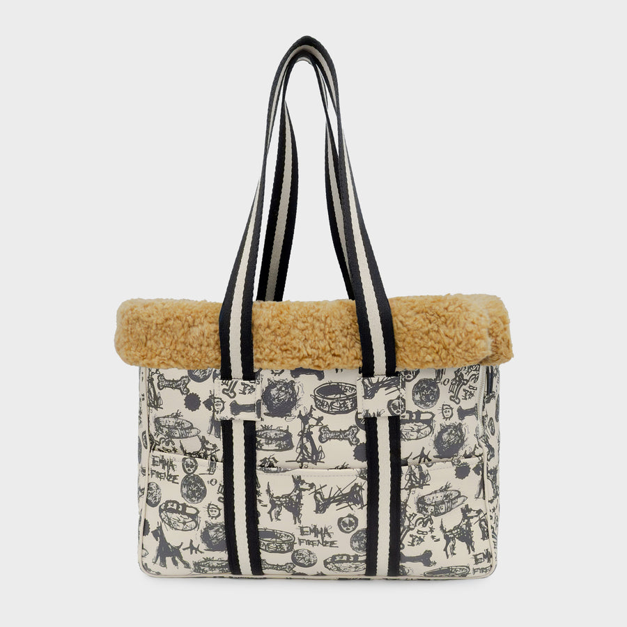 italian designer dog carrier for small dogs