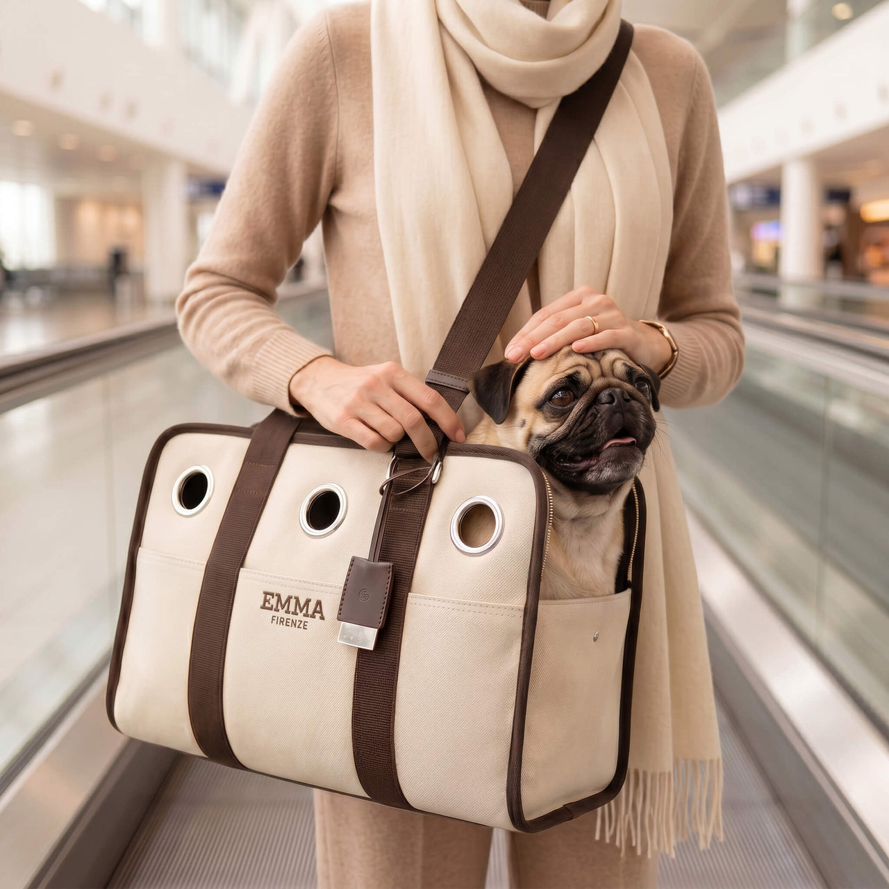 luxury pet carrier airline approved for dogs and cats