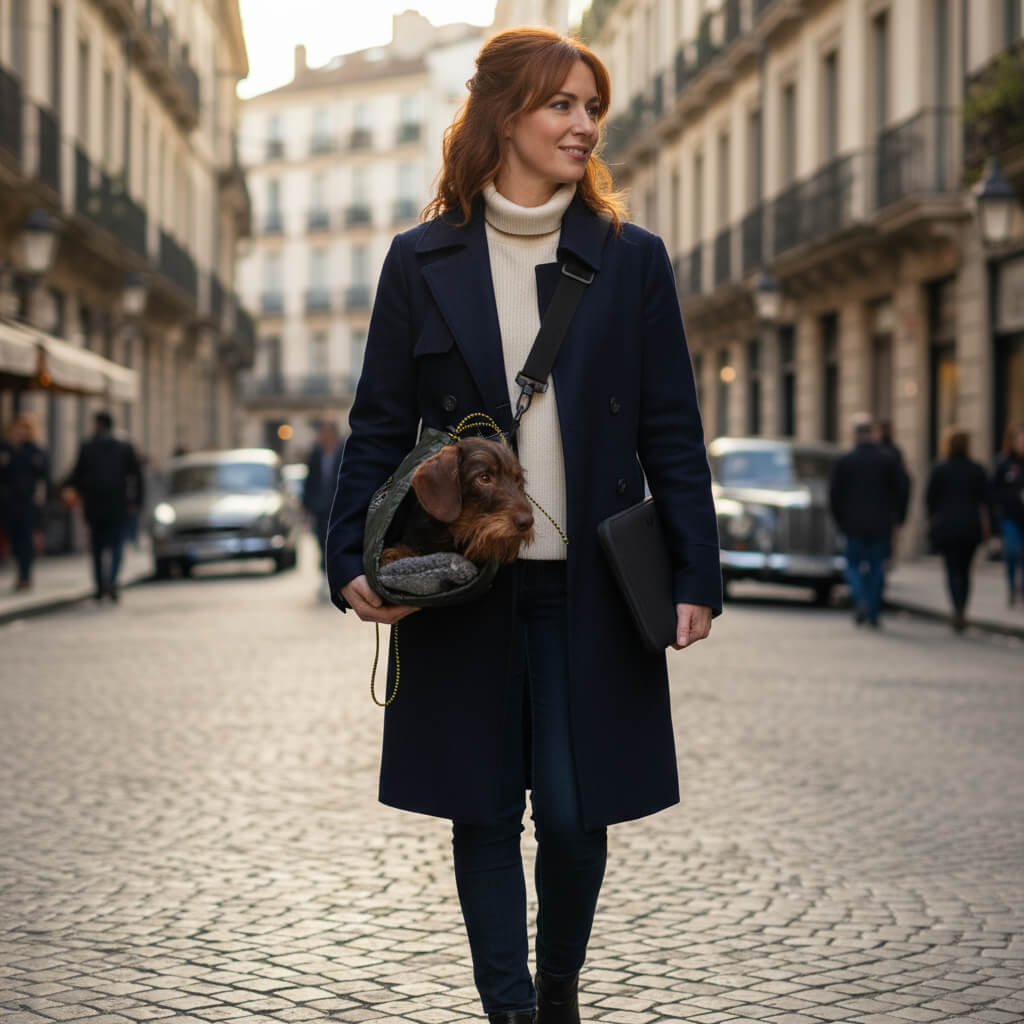 luxury weiner dog bag carrier