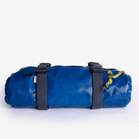 Thumbnail for leather dog dachshund carrier bag blue