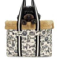 Thumbnail for small dog designer carrier bag